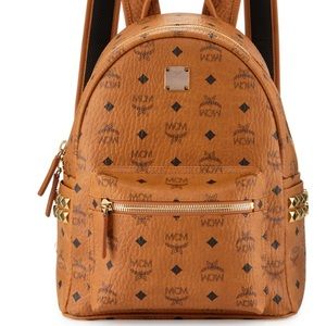 MCM VISETOS Leather Backpack